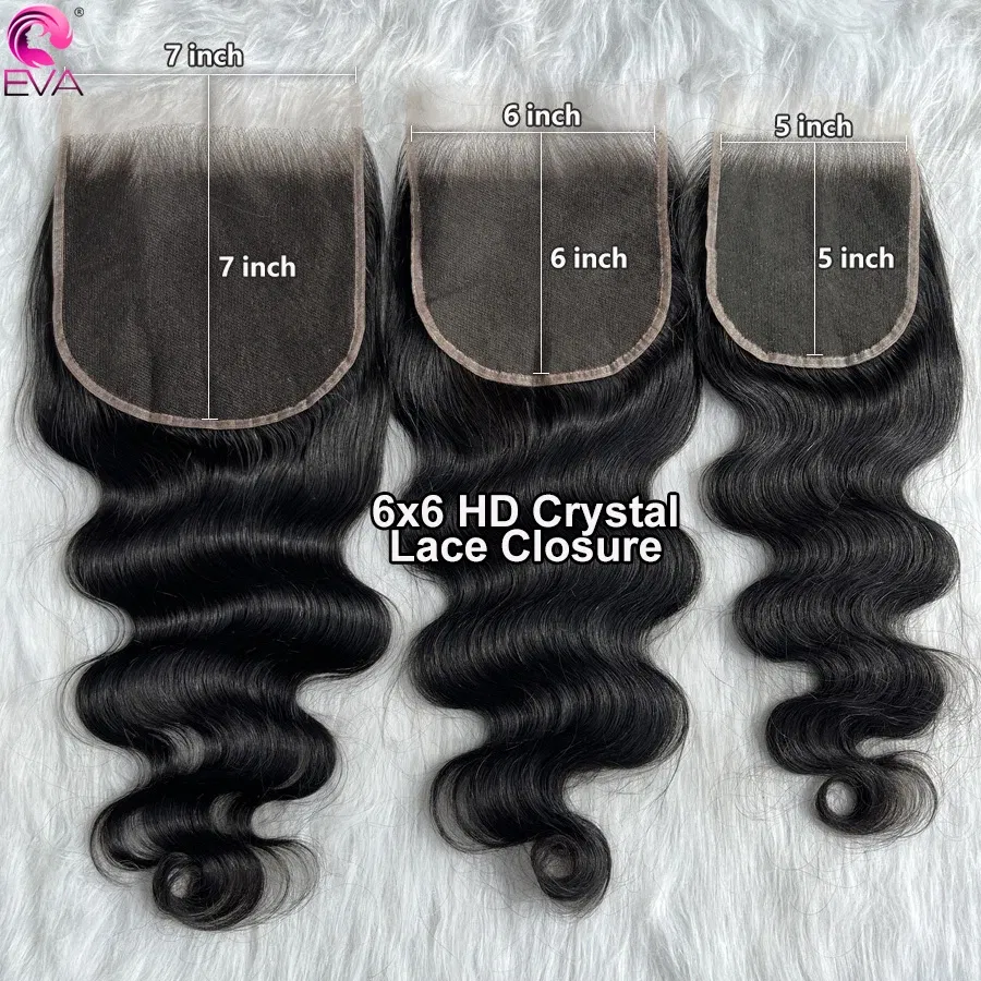 Color: Pink, Material Grade: Remy Hair, Stretched Length: 14inches - Eva 5x5 Hd Lace Closure Straight 13x4 Lace Frontal Closure Hand Tied Human Hair Closures Free Part Hd Lace Closure Pre Plucked