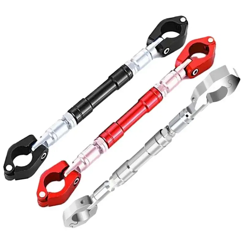 Ships From: spain, Color: Red - Universal Motorcycle Multifunctional Bracket Balance Adjustable Bar Stand Crossbar Durable Balancing Handlebar Motorcycle