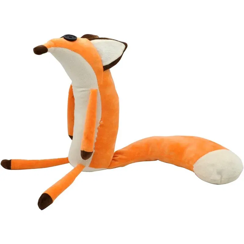 Color: Orange, Height: 31cm-50cm - Potdemiel The Little Prince Le Petit Prince Fox Plush Doll Puppet Toy