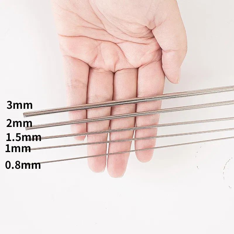 Specification: M75, Ships From: CHINA - 500mm/20pcs Stainless Steel Spring Wire DIY Accessori Full Hard Wire Straight WireSpring Steel Wire