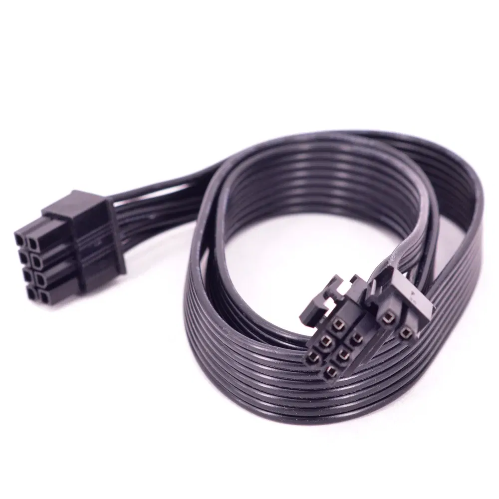 Color: black, Cable length: Other - For Cooler Master MWE Gold 750 650 550 Full Modular PSU PCIe 6Pin to 8Pin 6+2 Pin 5Pin Peripheral 4Pin SATA Power Supply Cable
