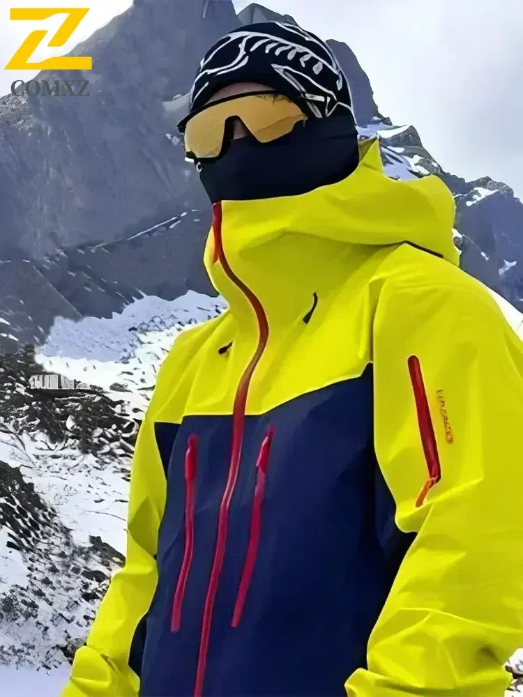 Color: Silver, Size: S - Spring Autumn Men's Windbreaker Fashion Outdoor Mountaineering Travel Windproof Waterproof Hooded Jacket Slim Fit Versatile Coat