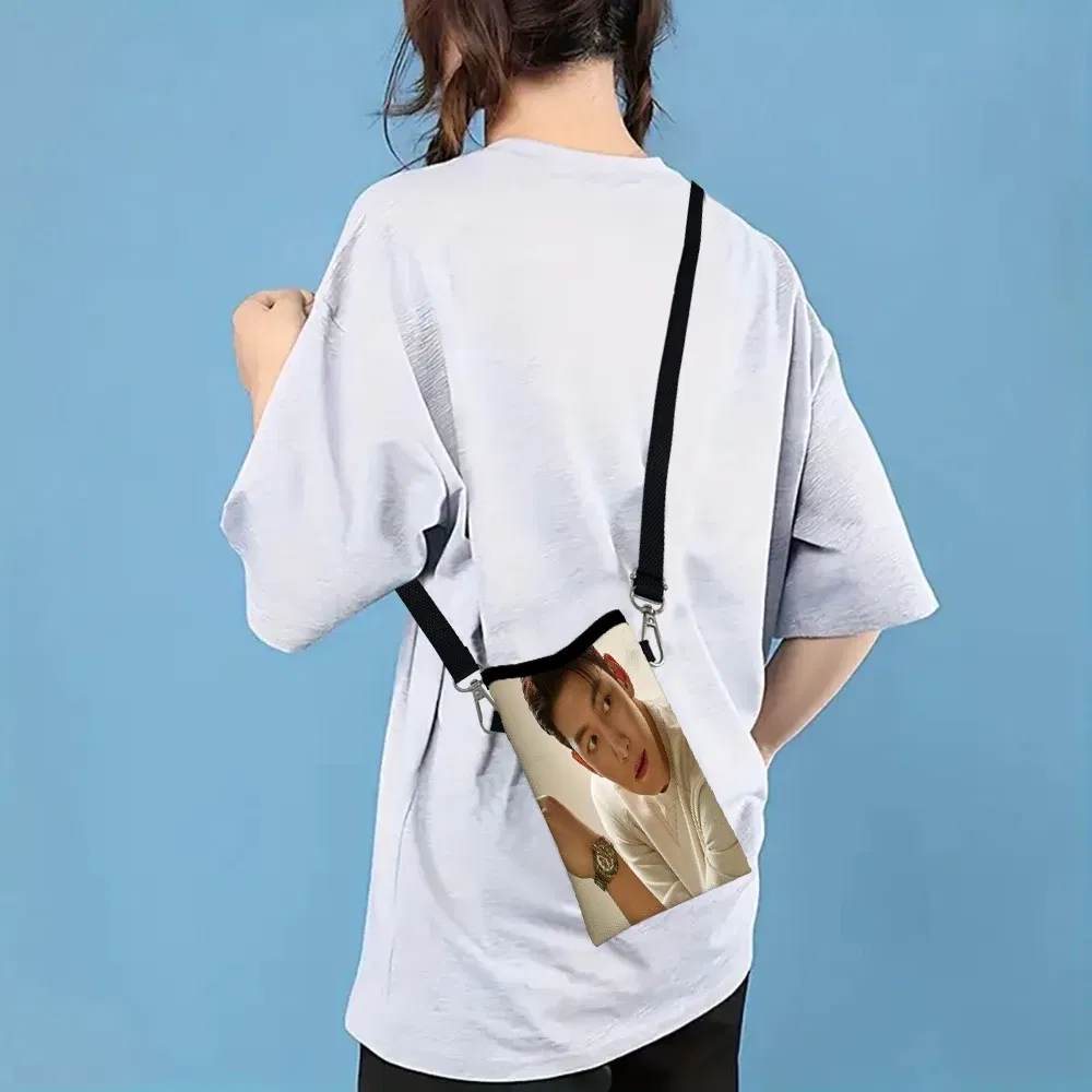 Color: Gold, Size: Extra Large - Ji Chang Wook Phone Bag Adjustable and Detachable Strap Designed for Women Crossbody Convertible ShoulderBag3.3