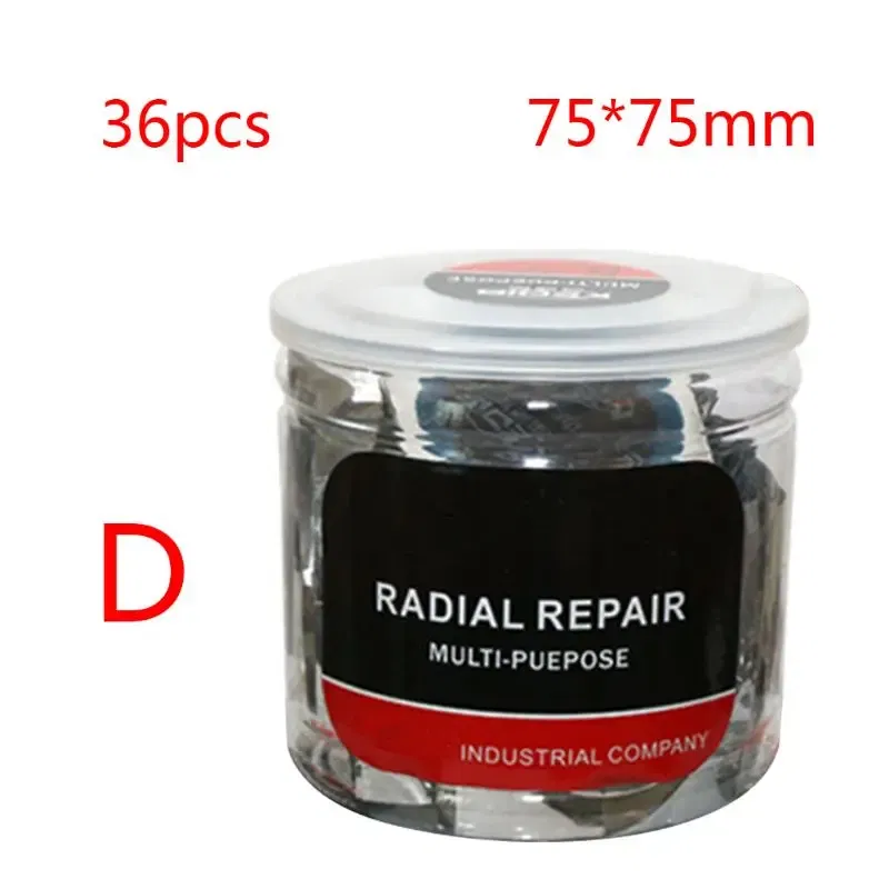 Color: green - Cold Tire Patches 32mm 42mm 55mm 75mm Rubber Car Bicycle Bike Puncture Patch Tyre Repair Tools 150/100/64/36 Sheets