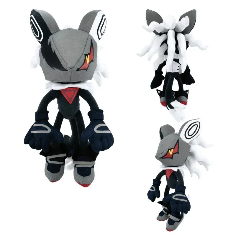 Color: MAROON - Hot Sale Sonics Plush toys Anime Figure Infinite Shadow Chaos Soft Stuffed Animals Sofa Pillows Kids Toys Home Decoration