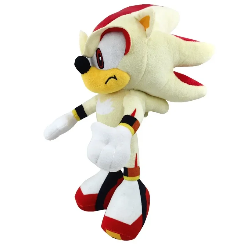 Color: MAROON - Hot Sale Sonics Plush toys Anime Figure Infinite Shadow Chaos Soft Stuffed Animals Sofa Pillows Kids Toys Home Decoration