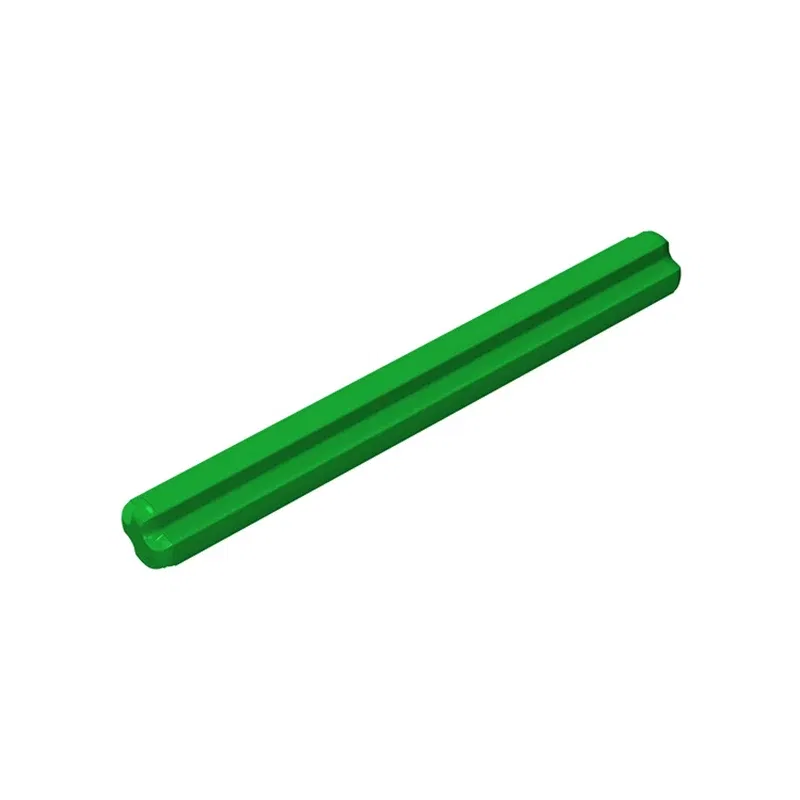 Color: green - Gobricks 10PCS Technical Axle 5 compatible with 32073 pieces of children's toys Assembles Building Blocks Technical Parts