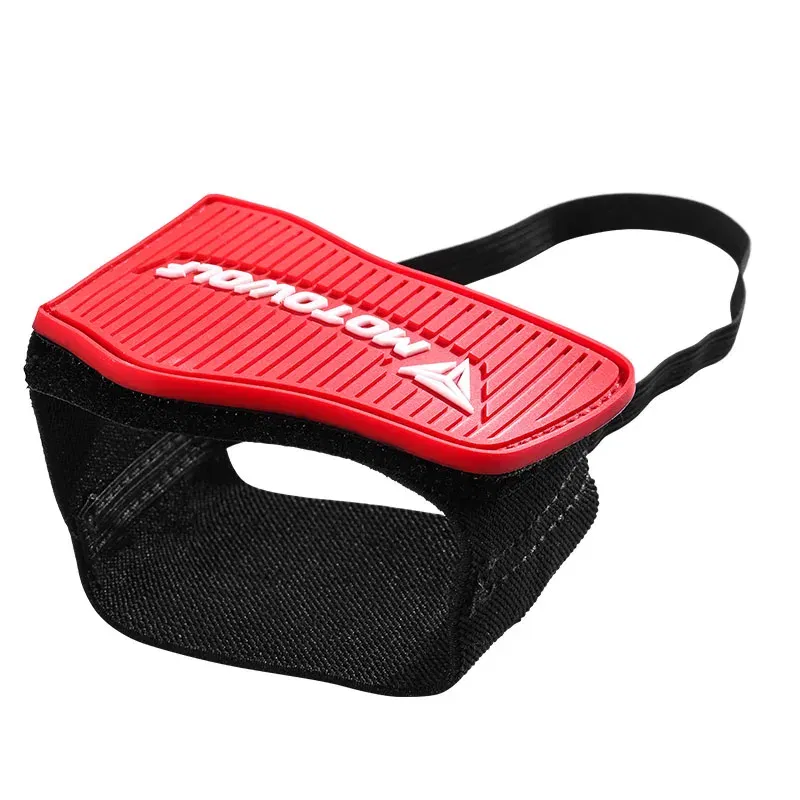 Color: black - Motorcycle Anti-skid Gear Shifter Rubber Shoes Protective Gear Shift Pad Lightweight Boot Cover Shifter Guards Protector