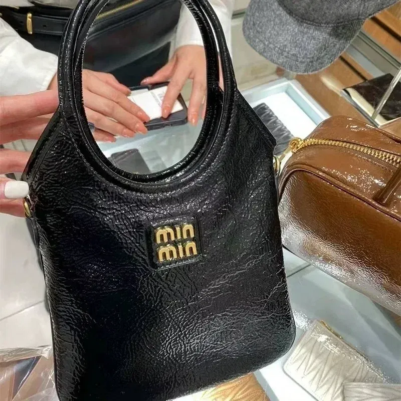 Color: Beige - Retro Hobo Thousand Bird Grid Mini Underarm Bag, Mao Ni Large Capacity Shoulder Cross Carrying Tote Bag