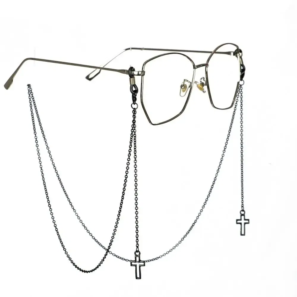 Color: SKY BLUE - New Fashion Women Eyeglass Chain Hollow Star Pearl Beaded Sunglasses Reading Glasses Lanyard Eyewear Holder Neck Strap Rope