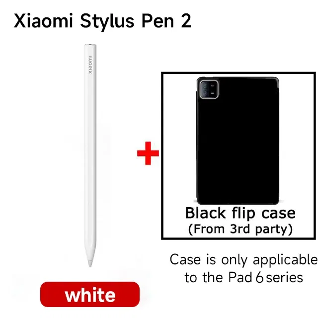 Colors: black, Ships From: CHINA - Top For Xiaomi Stylus Pen 2 For Xiaomi Pad 6 Tablet Xiaomi Smart Pen Sampling Rate Magnetic Pen 18min Fully Charged For Mi Pad