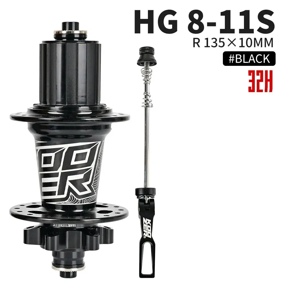 Color: Green - Bicycle Hubs KOOZER XM490 Mountain Bike Hubs 6 Pawl 72 Click 28 32 36H Holes HG SX NX 8-12 Speeds 26 27.5 29 Inches Rear Hubs