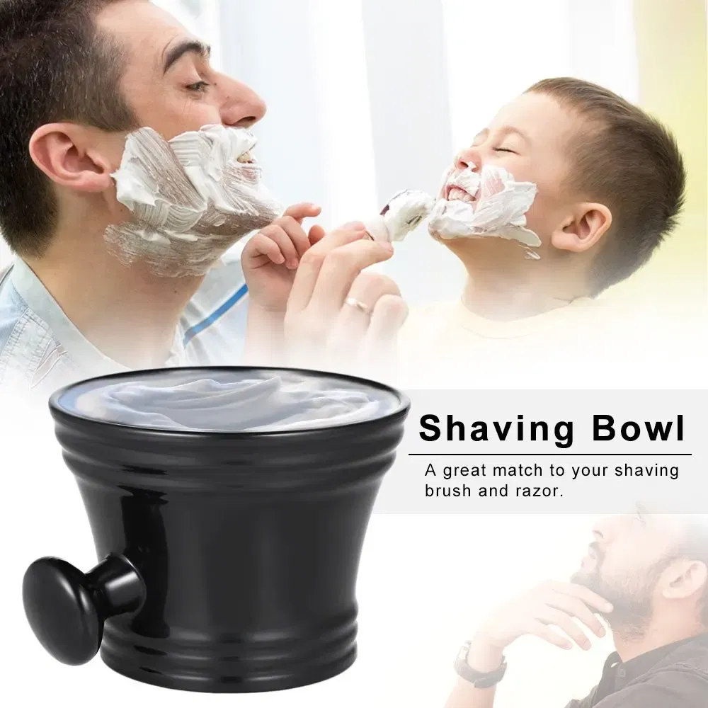 Color: Pink, Ships From: CN - Barber Cleaning Soup Cup for Razor Man's Plastic Shaving Bowl Beard Soap Bowl Durable Shaving Mug