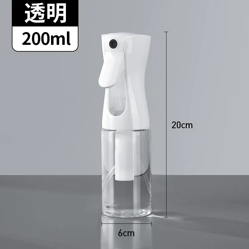 Color: light green - High Pressure Continuous Spray Bottle Hair Care Makeup Water Replenishing Spray Separate Bottle Press Mist Spray Bottle