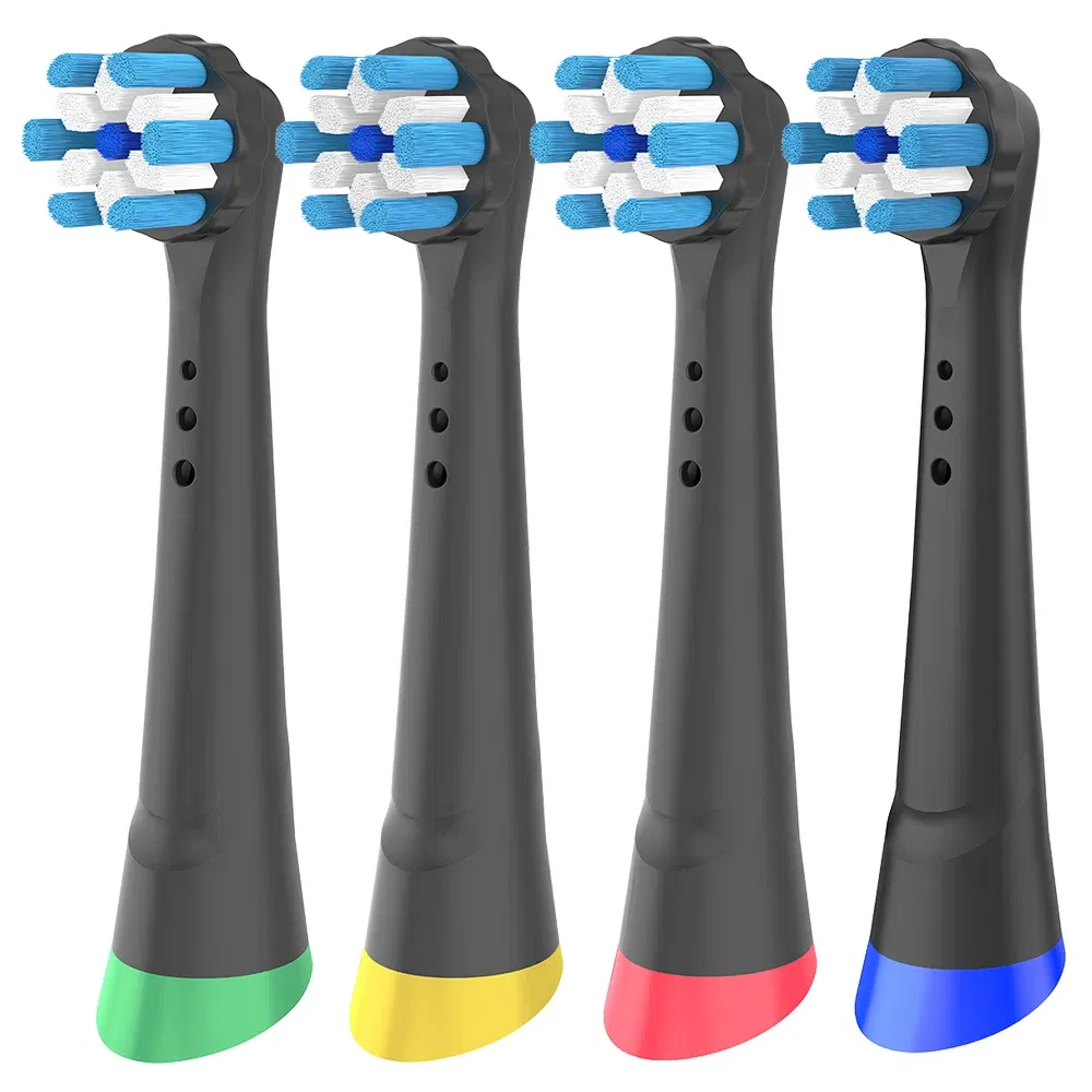 Color: Gold - Compatible with Oral B iO Electric Toothbrush Replacement Toothbrush Brush Heads, Toothbrush Head for iO 2/3/4/5/6/7/8/9/10