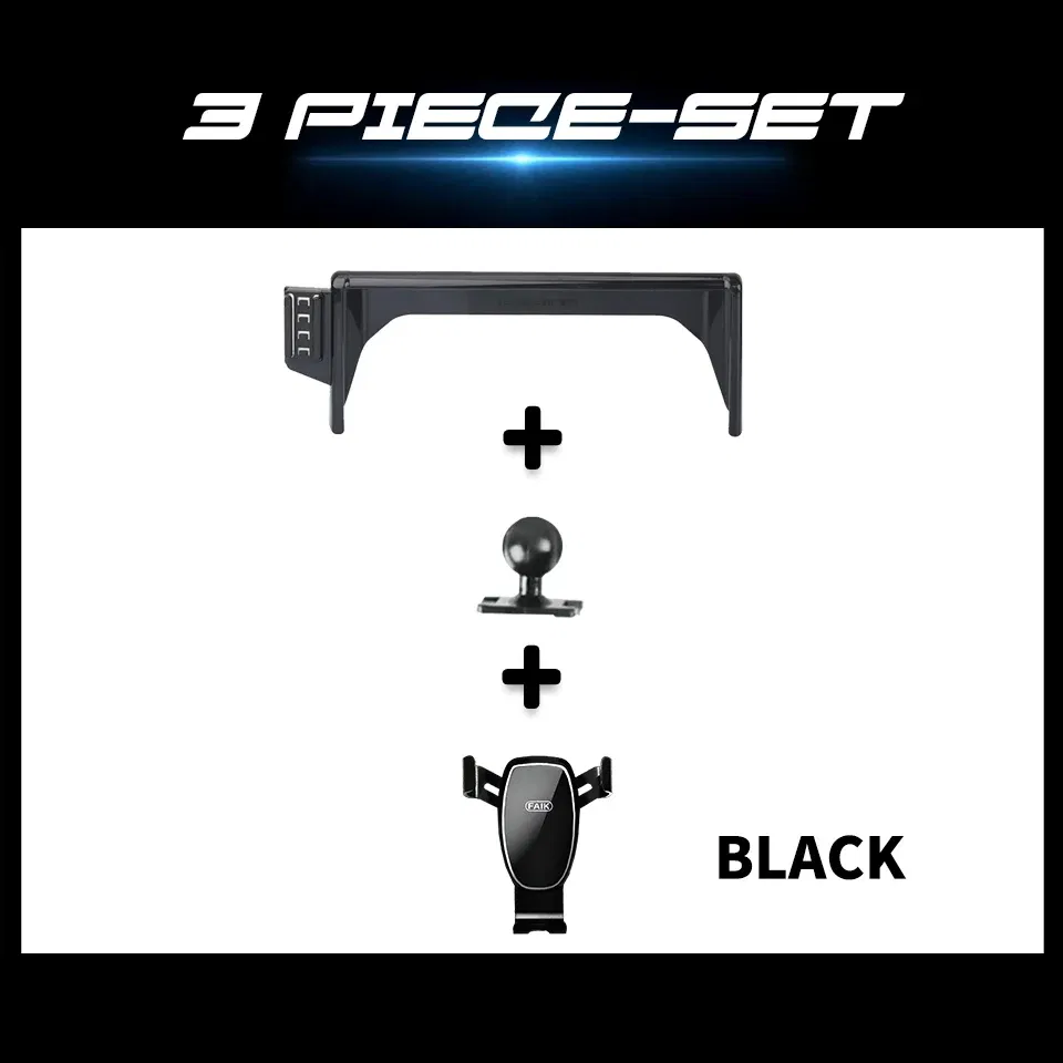Color: Red - For Toyota RAV4 XA50 2019 2020 2021 2022 Screen Car Mobile Phone Holder GPS Bracket Gravity Mount Support Auto Stand Accessories