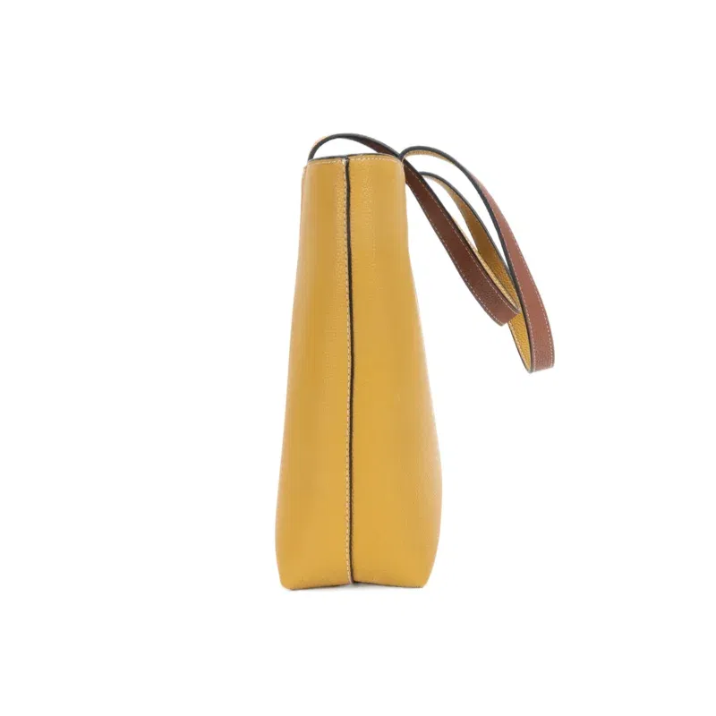 High-class bucket-type large-capacity ladies Shoulder bag Simple Commuter Autumn and Winter Tote Bag Double-sided Handbag woman