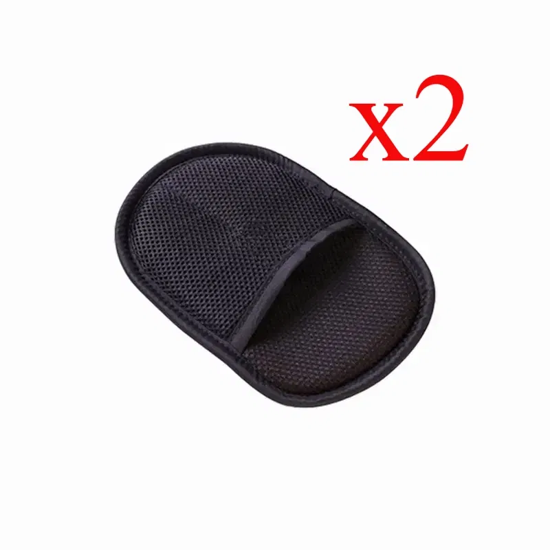 Color: army green - Car Washing Imitation Wool Gloves Thickened Plush Car Wiping Gloves Waxing Polishing Car Cleaning Products cleaning cloth