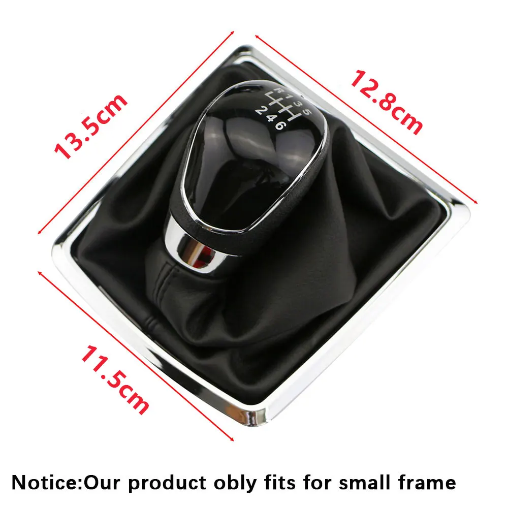 For Ford Focus 2 MK2 2005 - 2011 Fiesta Kuga 2008-2012 Gear Shift Knob Collars 5 6 Speed Leather Gaiter Boot Accessories