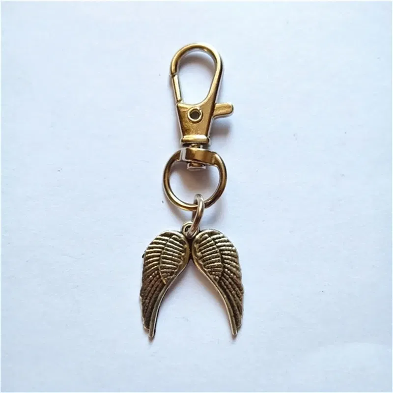 Angel Wing Keychain, Angel Wing Charm,Cancer Awareness Jewelry, Awareness Charm Keychain Angel Wing Pendant, Angel Wings Jewelry