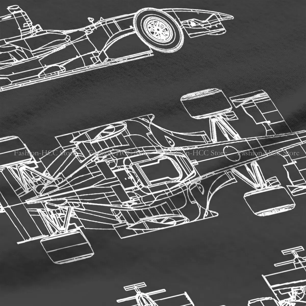Color: black, Size: M - Race Car Project Special Polyester TShirt Formulate 1 Top Quality Creative Clothes T Shirt Stuff