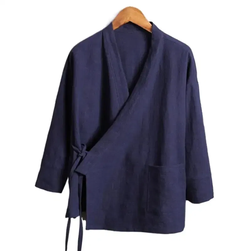 Color: Dark Grey, Size: 6XL - Plus Size M-6XL Pure Color Men's Tops 2024 New Cotton Linen Oblique Placket Long Sleeve Linen Hanfu chinese Clothing Kimono