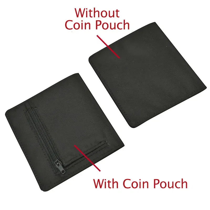 Color: Beige - 2023 Minimalist Slim Nylon Wallet For Men Women Slimline Ultra Thin Mini Small Male Female Zipper Coin Purse Compact Money Bag