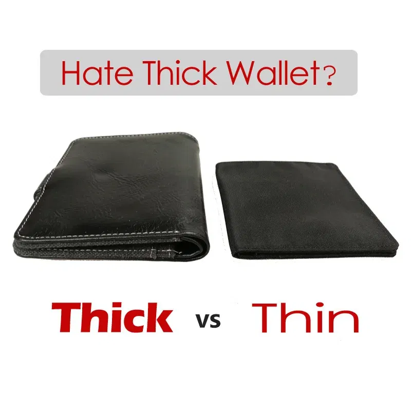 Color: Beige - 2023 Minimalist Slim Nylon Wallet For Men Women Slimline Ultra Thin Mini Small Male Female Zipper Coin Purse Compact Money Bag