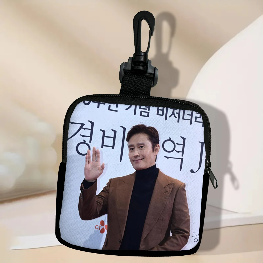 Color: Camouflage - Lee Byung Hun Women Coin Purse Card Key Mini Purses Pouch Small Zipper Coin Purse Card Holder Wallet Bag 3.3