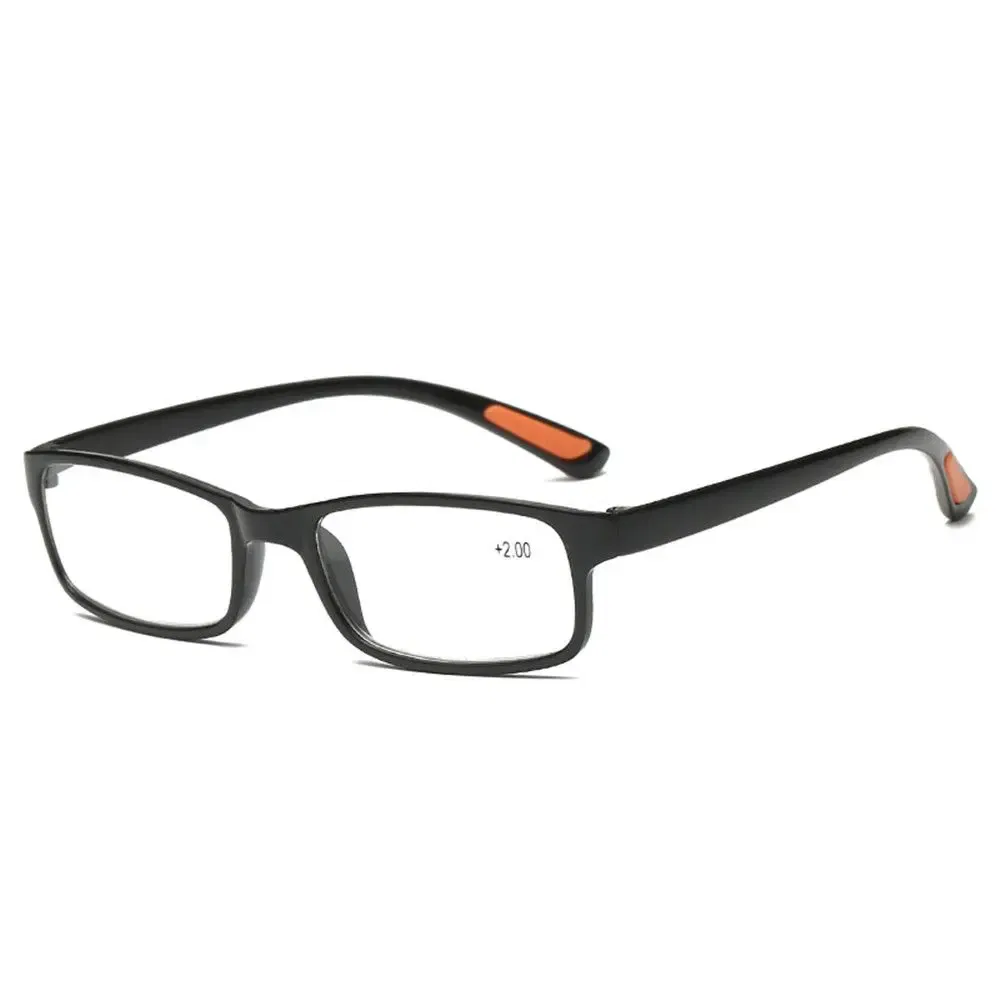 Frame Color: Pinkish Grey, Eye Prescription: +100 - Reading Glasses Men Fashion Sports Anti-blue Light Blocking Reading Eyewear Grey Red TR90 Frame Presbyopia Eyeglasses
