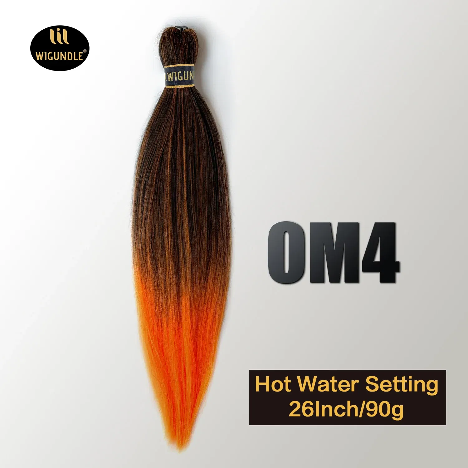 Color: T1B/Red, Stretched Length: 26inches, Bulk Buy: 3Pcs/Lot - Kanekalon 26inch Hot Water Set Pre Stretched Jumbo Braiding Hair Box Twist Braids Synthetic Hair Extensions For Women Soft Yaki