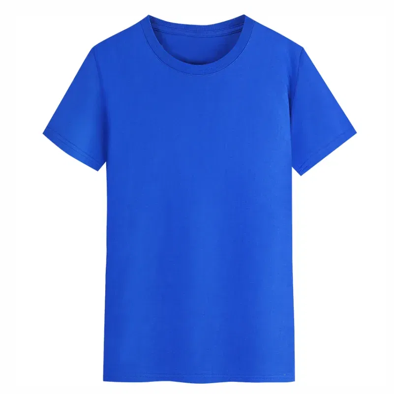 Color: Red, Size: XXL, Ships From: CHINA - YOTEE Round Neck T-shirt Cotton Logo Customized Embroidery Personal Group Fashion T-shirt Logo Customization