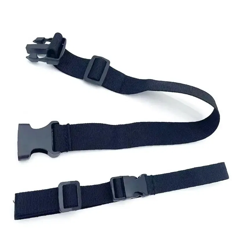 Color: Pink - 2pcs Travel Tied Black Durable Nylon Cargo Tie Down Luggage Lash Belt Strap Plastic Buckle Travel Kits Outdoor Camping Tool