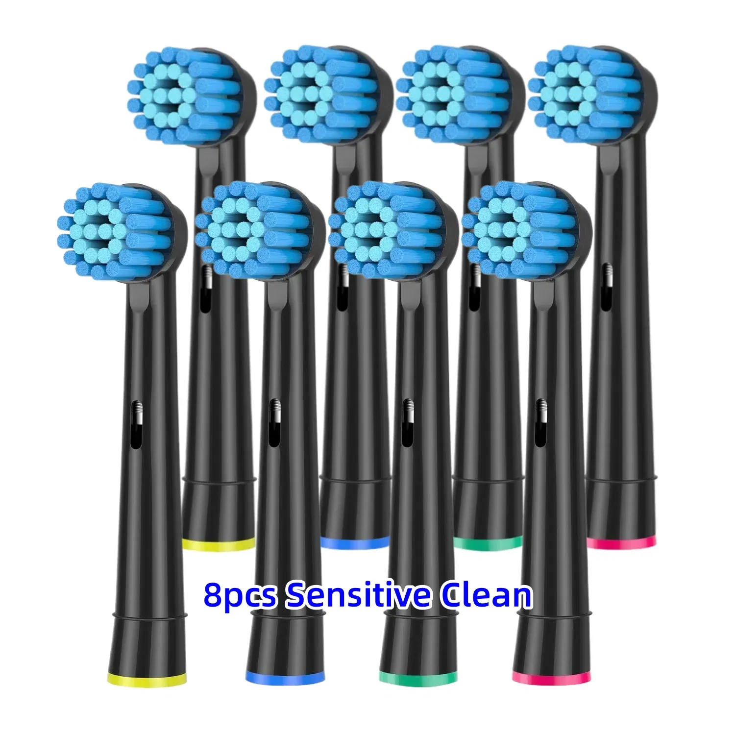 Color: dark blue - Toothbrush Replacement Heads Refill for Oral B Electric Toothbrush Pro1000 Pro 3000 Pro5000 Pro7000 Vitality Floss Action