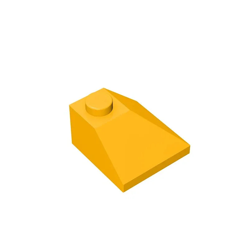 Color: NAVY - Gobricks GDS-621 CORNER BRICK 2X2/45 OUTSIDE compatible with lego 3045 children's toys Assembles Building Blocks