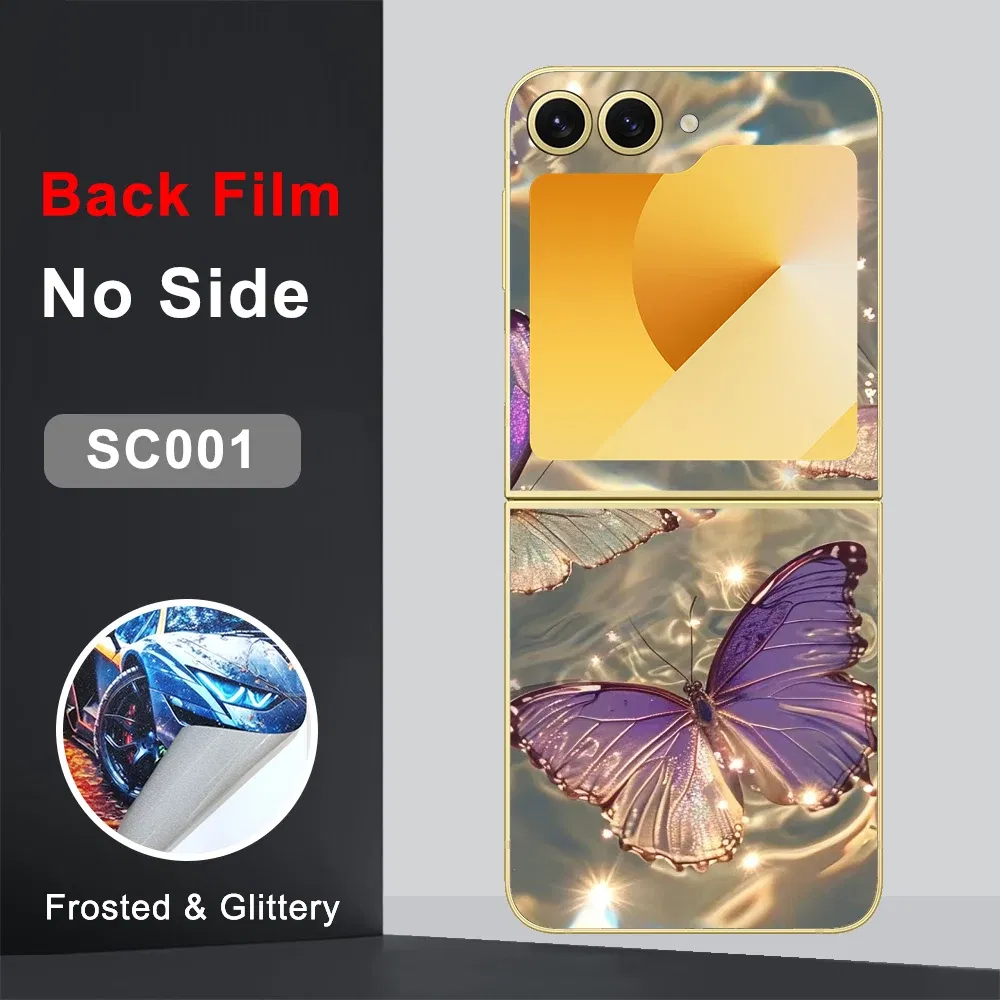 Color: green, Bundle: Bundle 21 - CASEKiTTY Skin For Galaxy Z Flip 5 Back Film Samsung Z Flip 6 Sticker Flip 4 3 Protective Decal Wrap Back Cover Screen Protector