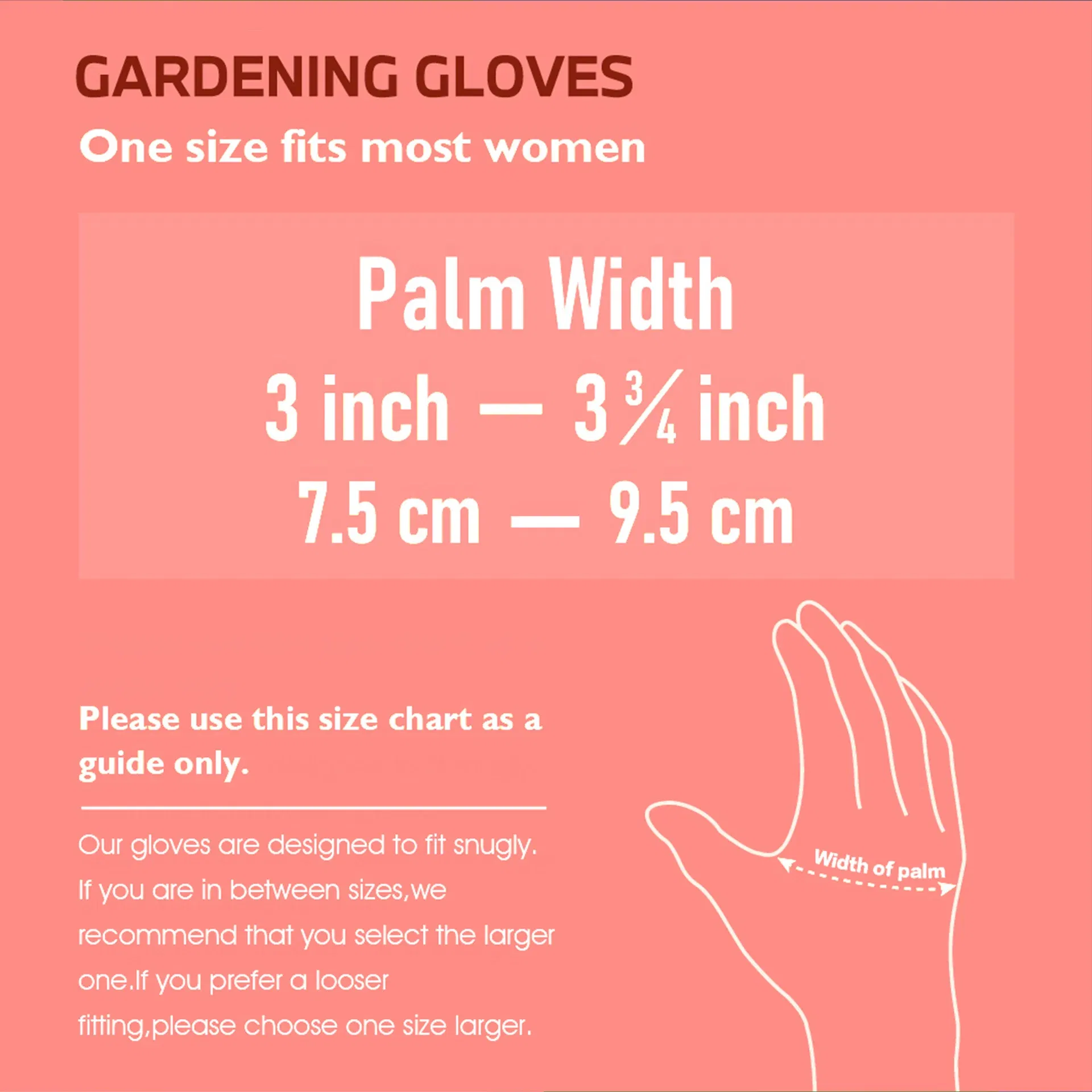 Color: Pink, Ships From: CHINA - 1 Pair, 3 Colors Available: Women?™s Nitrile Garden Gloves for Digging, Planting, Weeding; Nail & Finger Protection