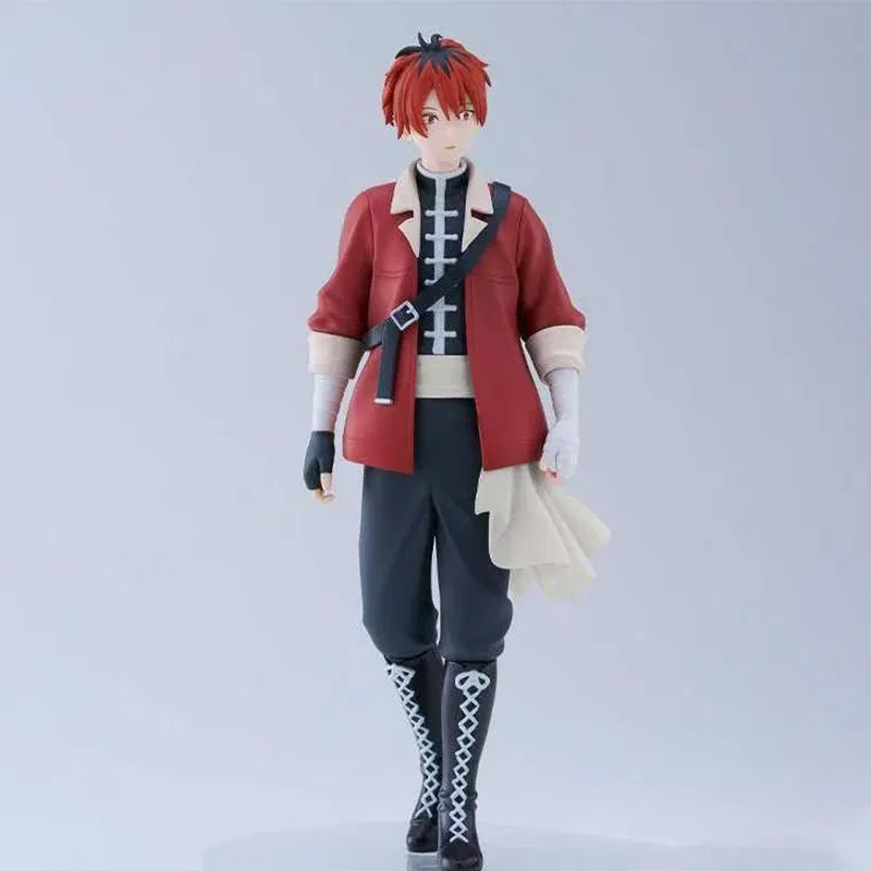 Color: Blue - Anime Beyond Journey End Frieren Figure Fern Action Figures Cute Stark Figurine Look Up Model Decor Dolls PVC Collectible Toys