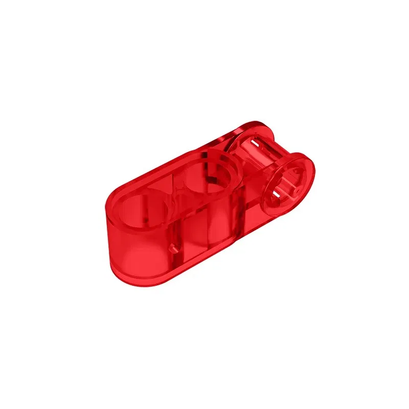 Color: Apricot - Gobricks GDS-936 Technical, Axle and Pin Connector Perpendicular 3L with 2 Pin Holes compatible with lego 42003 Assembles