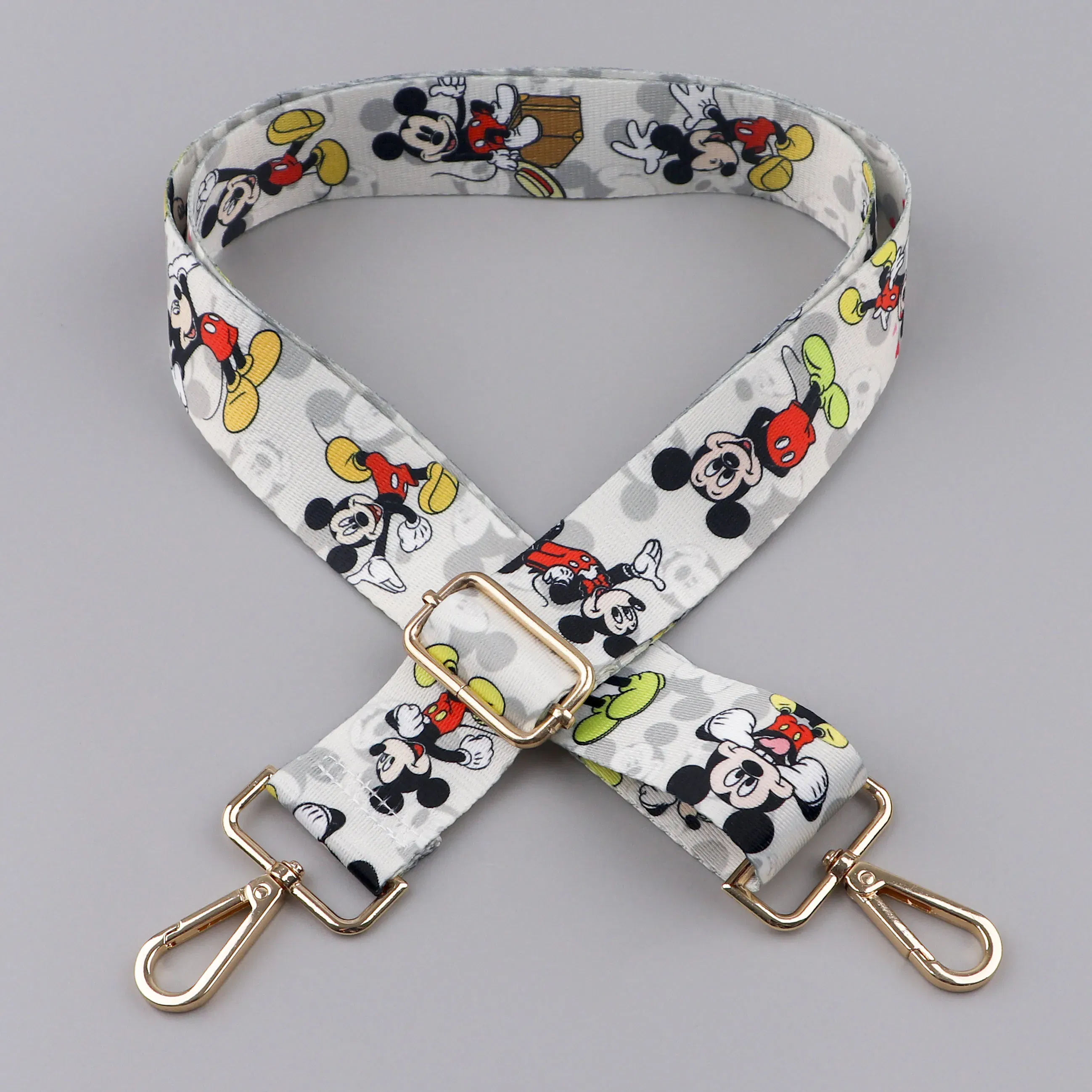 Color: Beige - Cute Cat StitchLadies Messenger Bag Shoulder Strap Bag Strap One Shoulder Adjustable Shoulder Strap Accessories Bag Strap