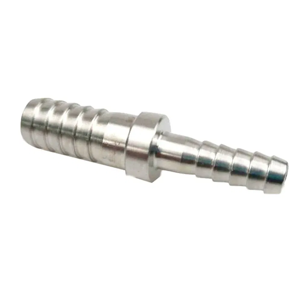 KegLand Stainless Steel Splicer- 6MM X 8MM  For Tube Connector