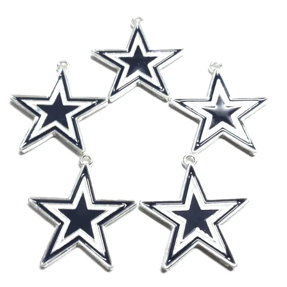 10pcs star charms for women DIY jewelry accessories