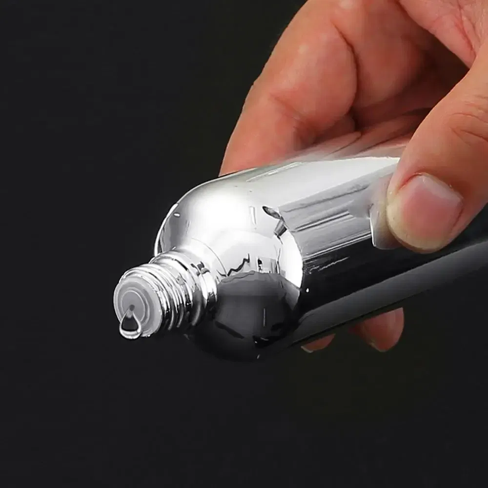 Color: Blue - Hot Sales 5/15/30/50ml Portable Glass Stopper Perfume Essential Oils Bottle Empty Bottle