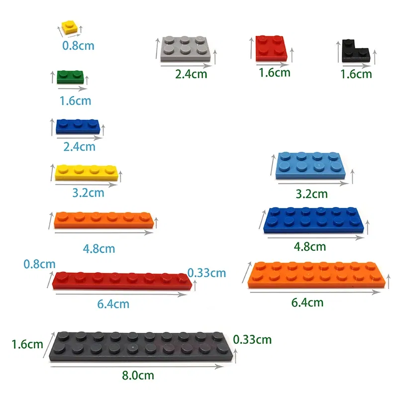 Color: Medium Azure - MOC 1PC Bricks 64728 Dynamite Toy for Building Blocks Parts DIY Construction Christmas Gift Toys