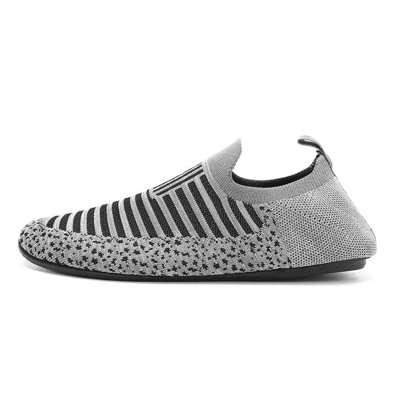 Color: SKY BLUE, Shoe Size: 45 - MAEDEF Mens Shoes Comfortable Casual Shoes Men Home Slippers Lightweight Breathable Walking Moccasins Thin Bottom House Shoes