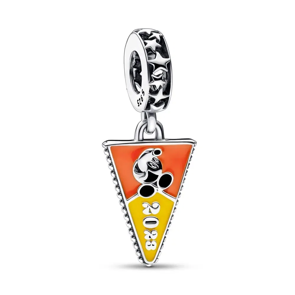Gem Color: GRAY - Pure Silver 925 Christmas Charm Fit DIY Pandora Bracelet Christmas Gift