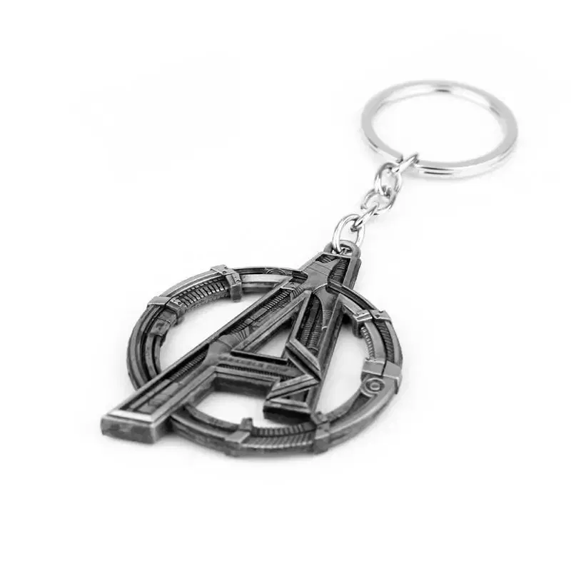 Color: black, Ships From: CHINA - Marvel Logo Keychain The Avengers Figure Captain America Backpack Key Holder Jewelry Accessories Keyrings for Fan Gifts