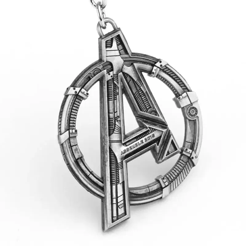 Color: black, Ships From: CHINA - Marvel Logo Keychain The Avengers Figure Captain America Backpack Key Holder Jewelry Accessories Keyrings for Fan Gifts