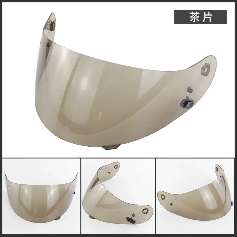 Color: Dark Grey - Helmet Visor for HJC CL16 CL17 CLST CLSP CSR1 CSR2 CS15 TR1 FG15 HS11 FS15 Helmet Shields Uv Protection Capacete Accessories