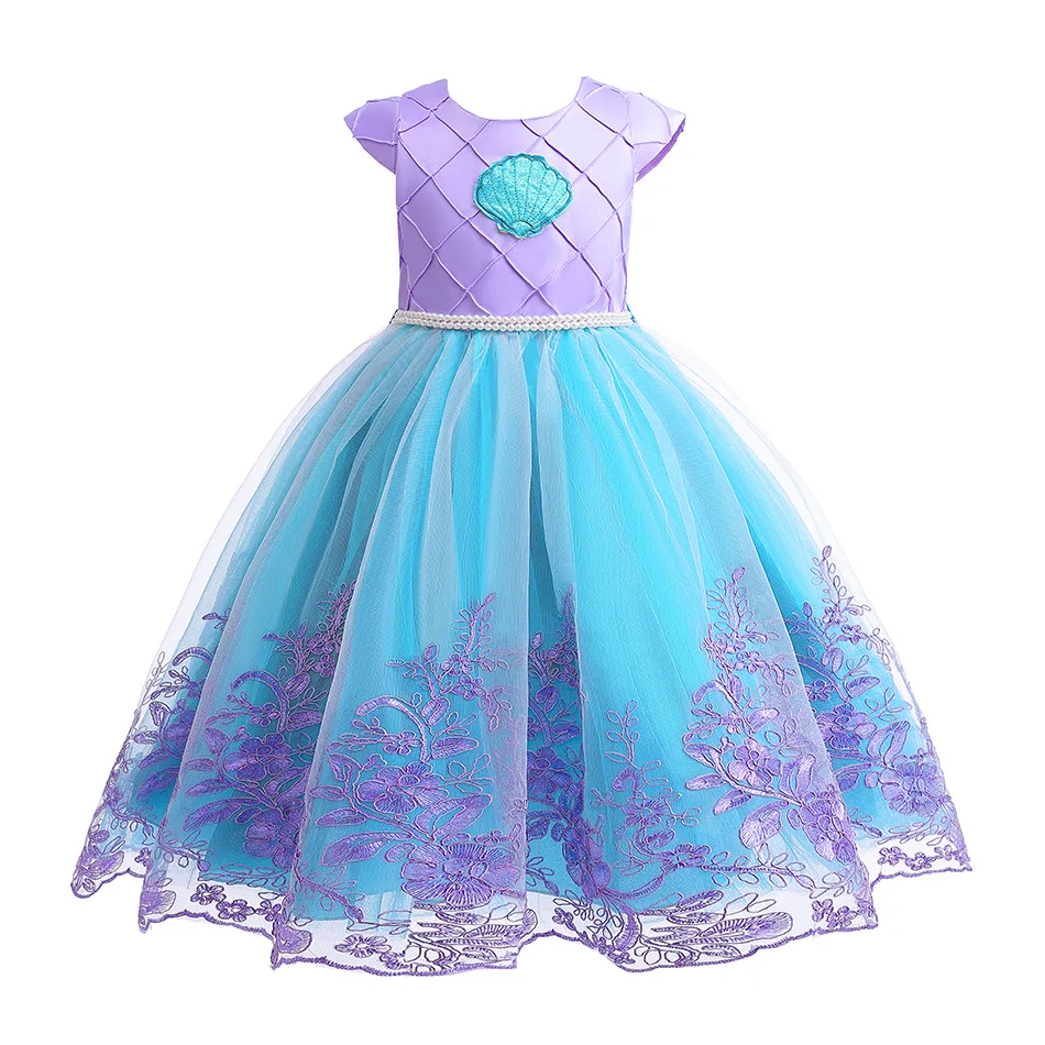 Disney Princess Rapunzel for Girls Costume Movie Tangled Kids Cosplay Carnival Party Vestido Birthday Christmas Dress 2-10Yrs